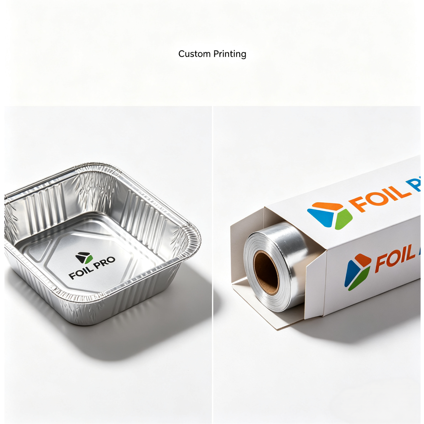 Custom Printing for Aluminum Foil Containers &